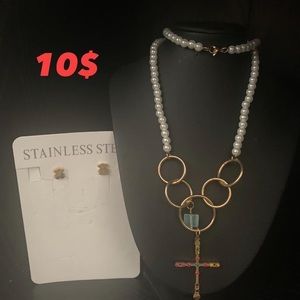 Fashion Necklace and earring set